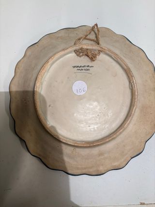 Plato antiguo Talavera