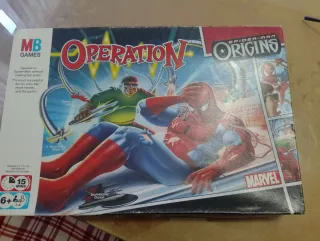 Juego Operación Spiderman Origins MB