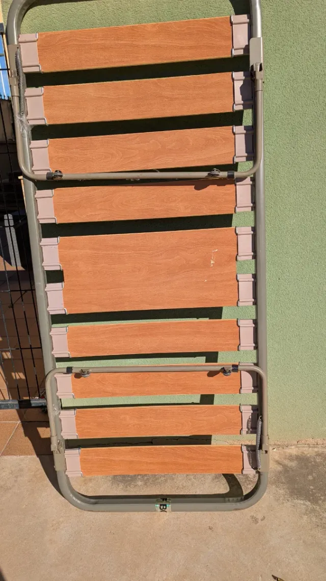 Somier Plegable BODY FLEX Madera y Metal