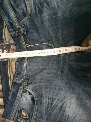 Pantalón Lois Vaquero Mujer Azul