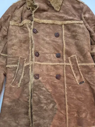 Giacca uomo marrone stile montone