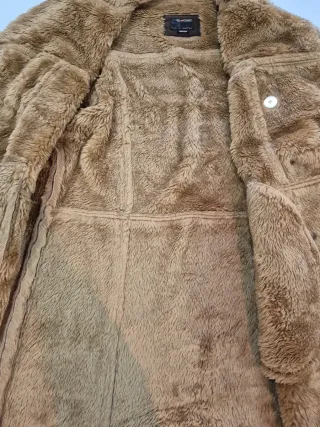 Giacca uomo marrone stile montone