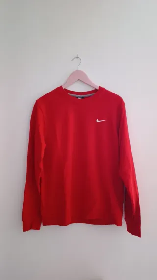Sudadera Nike Roja Talla L