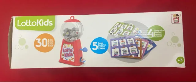 Bingo infantil Lottokids educativo