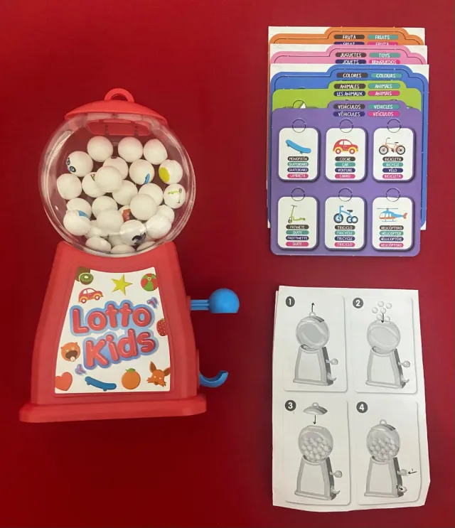 Bingo infantil Lottokids educativo