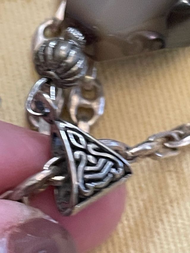 Collana Argento 925 Quarzo Fumé