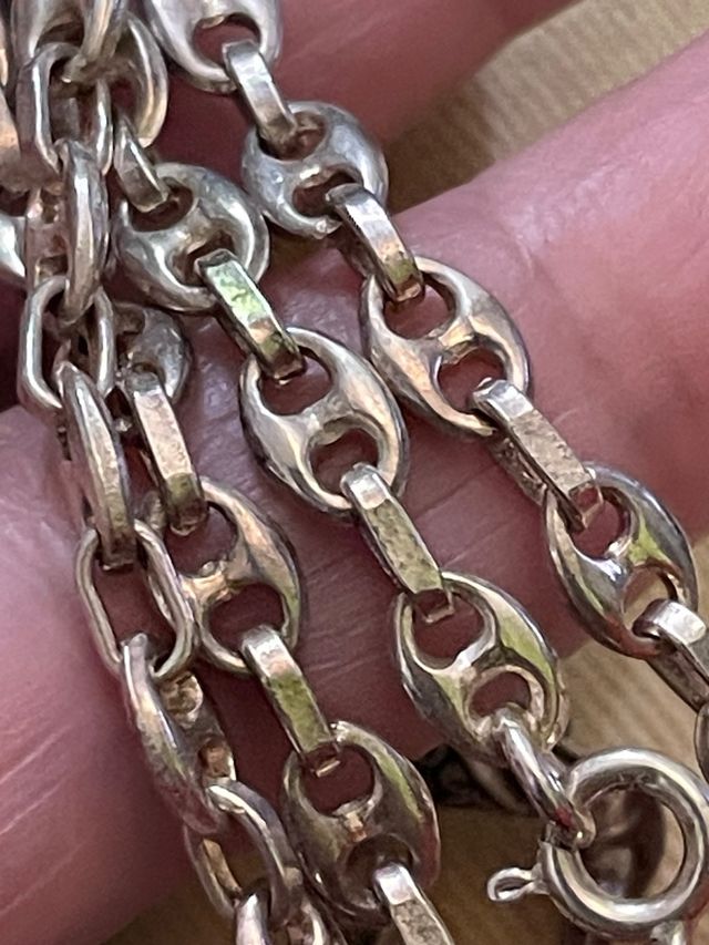 Collana Argento 925 Quarzo Fumé