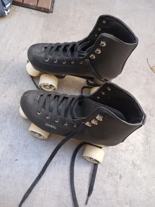 Patines 4 ruedas Oxelo negros