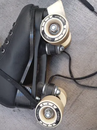 Patines 4 ruedas Oxelo negros