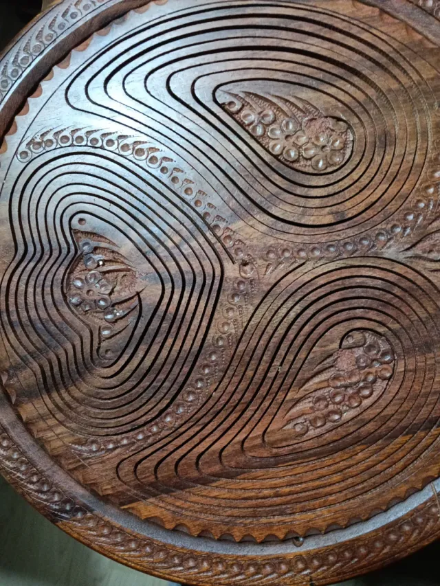 Salvamanteles de madera artesanal