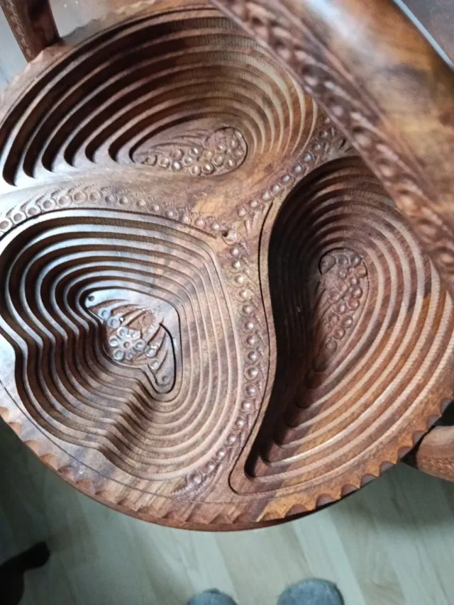 Salvamanteles de madera artesanal