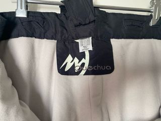 Pantalón de esquí con tirantes, color negro