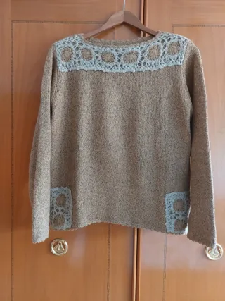 Jersey de invierno con detalles