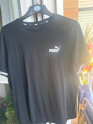 Camiseta Puma Negra Talla L