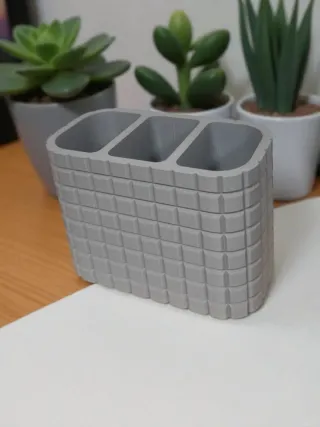 Soporte Triple Vertical Mandos