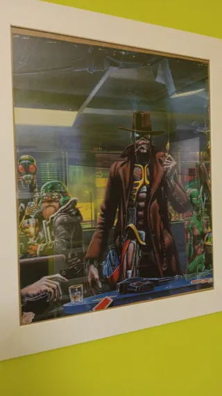 Póster Iron Maiden "Stranger in a strange land".