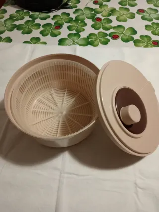 Centrifuga verdure beige/marrone