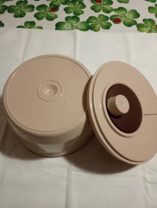 Centrifuga verdure beige/marrone