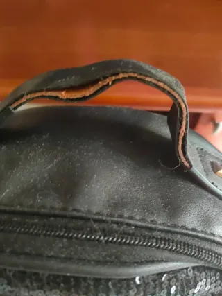 Mochila estrellas lentejuelas rosa y plata