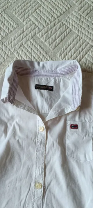 Camisa blanca Napapijri