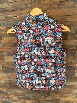 Chaleco niña estampado floral
