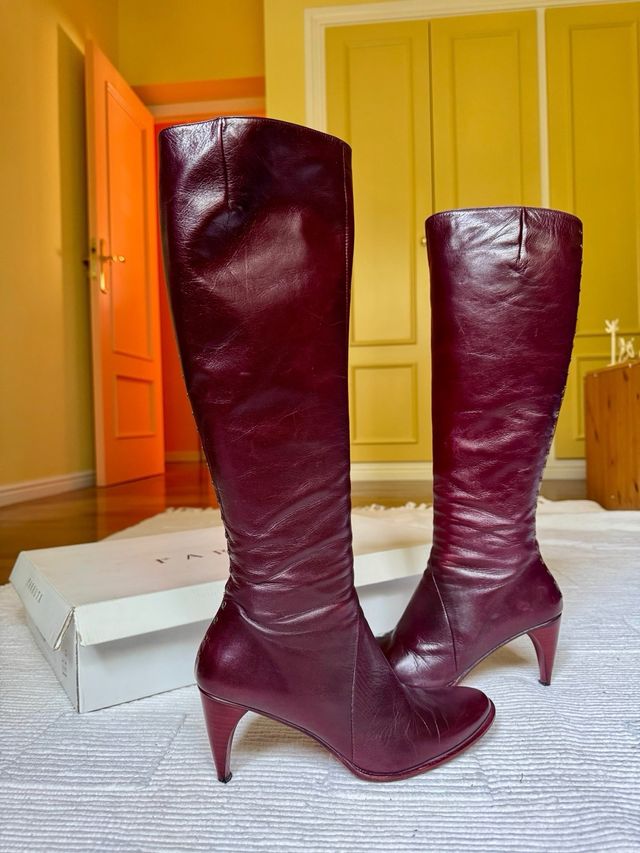 Botas altas de piel Modelo: Capri Marca: Farrutx