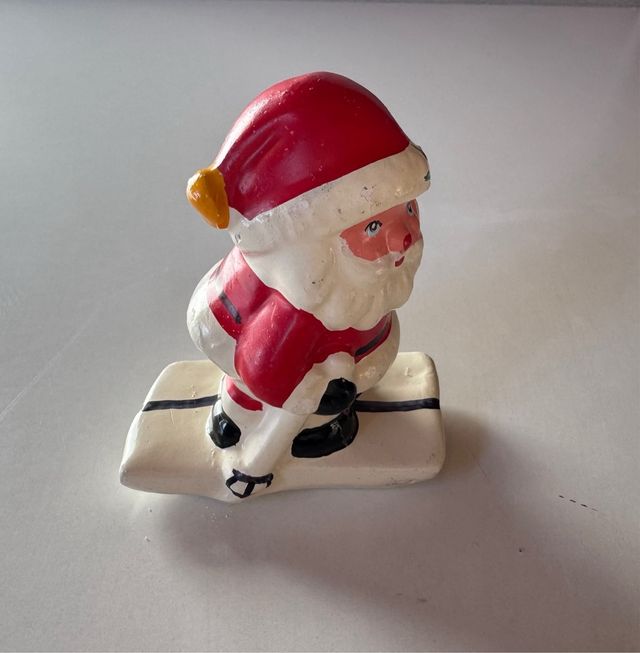 BABBO NATALE IN CERAMICA CHE SCIA