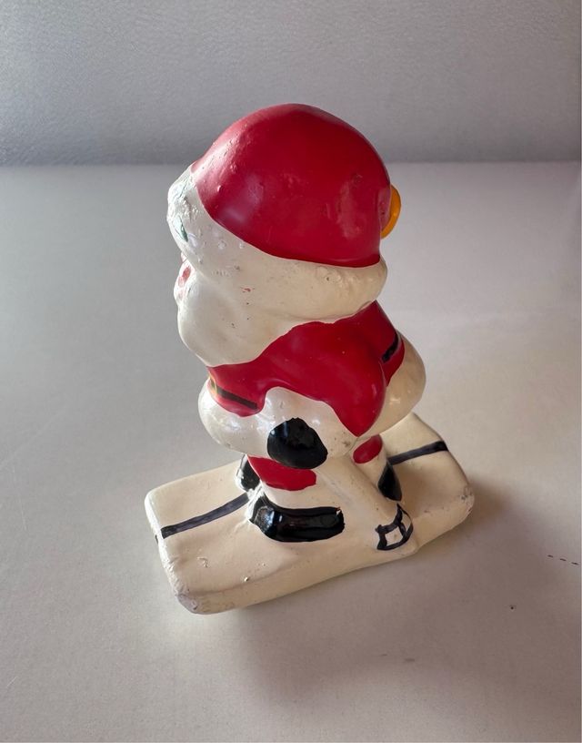 BABBO NATALE IN CERAMICA CHE SCIA