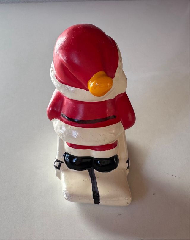 BABBO NATALE IN CERAMICA CHE SCIA