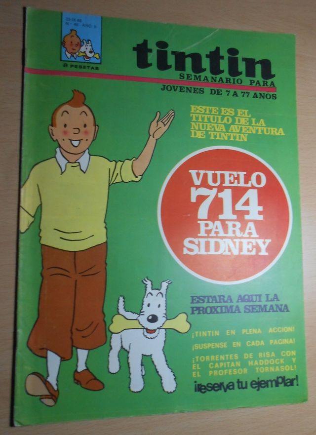 Tintin Zendrera Nº 46 - Volo 714 per Sidney