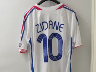 Camiseta Francia retro. Zidane 10. XL