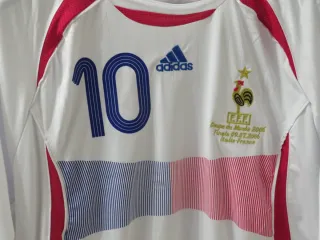 Camiseta Francia retro. Zidane 10. XL