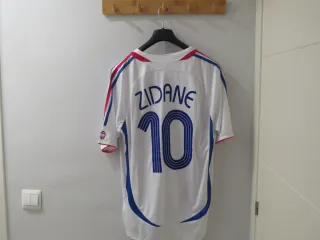 Camiseta Francia retro. Zidane 10. XL