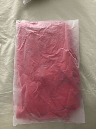 Vestido Satinado Rojo Fiesta Maxi Talla M