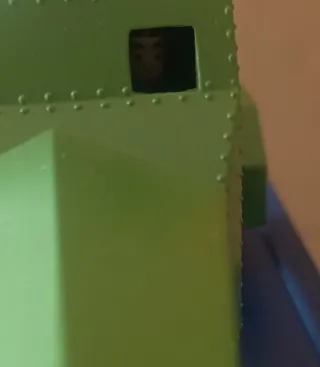 Tintín Coche 1/43 37 autoametralladora blindada