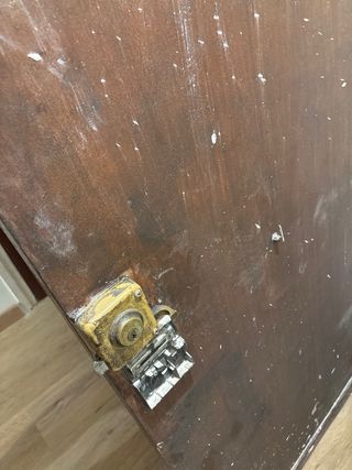 Puerta Vintage Años 70 Madera