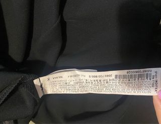 Mono Zara encaje negro