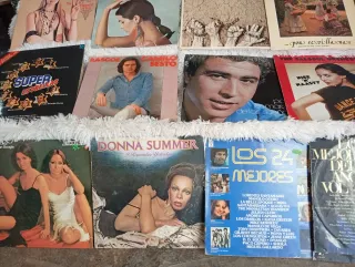 Lote 12 Vinilos Varios Géneros