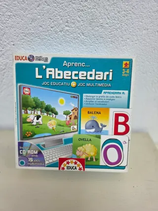 Joc L'Abecedari Educa. En català