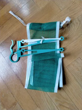 Raquetas de ping pong y pelota