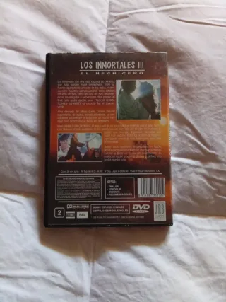 Los Inmortales III: El Hechicero DVD