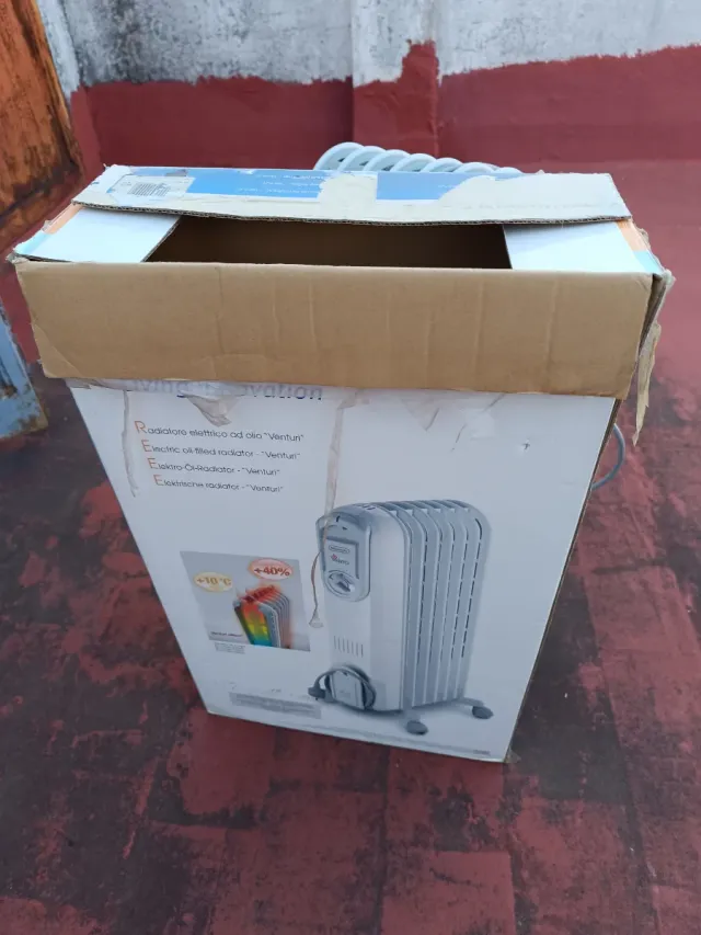 Calentador DeLonghi Vento Blanco