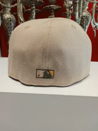 Gorra New Era 59Fifty Beige y Verde Oliva T(7.1/2)