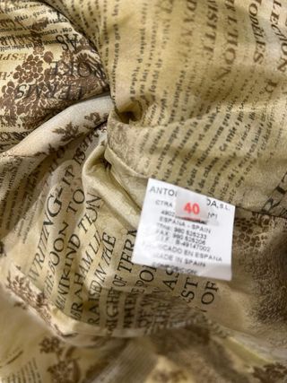 Abrigo pelo sintético mujer