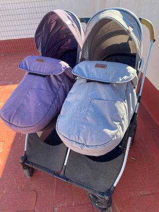 Silla de paseo para mellizos