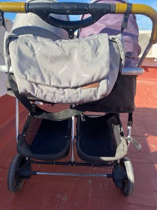 Silla de paseo para mellizos