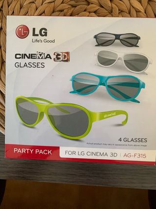 Gafas 3D LG Cinema 4 unidades