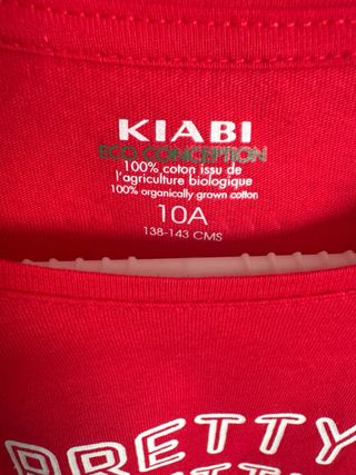 Lote 3 Camisetas Niña Manga Larga Talla 10  138 cm