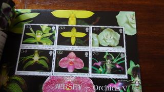 5 CARNETS DE PRESTIGIO DE SELLOS JERSEY NUEVOS