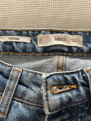 Pantalón vaquero mujer azul